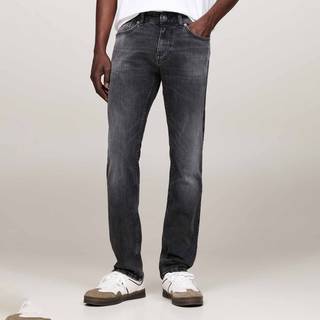Scanton Faded Slim Black Jeans