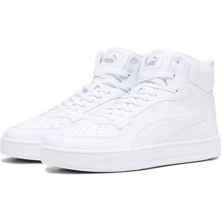 Puma Caven 2.0 Mid Sneakers, White, Size 45, Shoes - Silver - 45