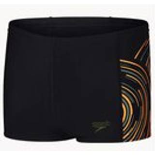 Speedo Boys Plastisol Placement Aquashort Black/Green green