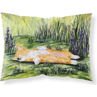 """" Caroline's Treasures SS8465Pillowcase Corgi Moisture Wicking Fabric Standard Pillowcase Large Multicolor """"