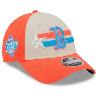 Boston Red Sox MLB All Star Game 2024 Workout Orange 9FORTY Stretch Snap Cap newera adult unisex Orange newera adult unisex Orange newera adult unisex - Osfm