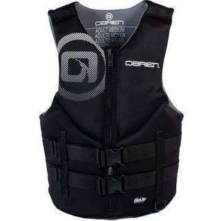 O'Brien Traditionel neopren USCGA redningsvest til mnd, sort, stor