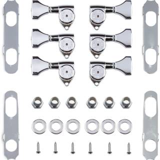 Hipshot 6K2GL0C Chrome Stemmemaskiner til guitar