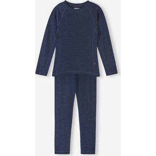 Reima Kids' Thermal Set Kinsei Grey Pink, 130 cm