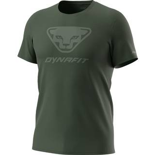 Dynafit Graphic Cotton S/S Tee T-shirt Herrer størrelse 54 farve olivengrøn