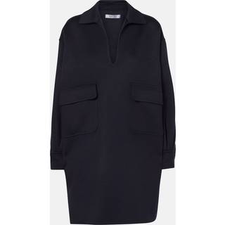 Max Mara Pinna wool minidress - blue - S