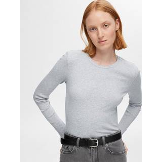Slfanna LS Crew Neck Tee