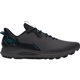 Under Armour Sonic Trail Running Shoe - Grey, Black, Size 6 - grey