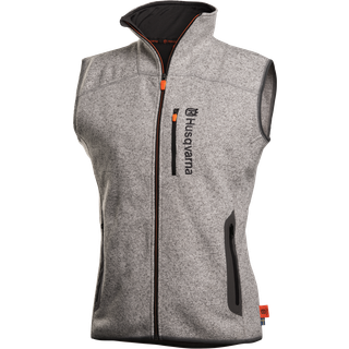 HusqvarnaVäst fleece stålgrå DAM S