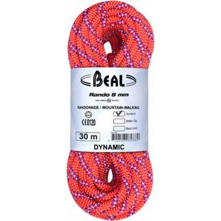 Beal Rando 8 mm Tvillingereb størrelse 30 m farve kulørt