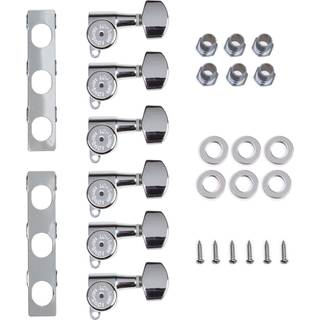 Hipshot 6K1VEL0C Chrome Stemmemaskiner til guitar