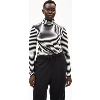 ARMEDANGELS Women's Graziliaa Stripes Longsleeve Damer størrelse XS farve grå
