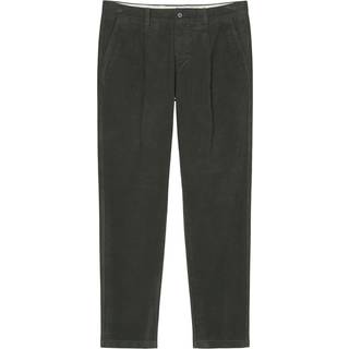 Marc O'Polo Herren Bundfaltenhose grau