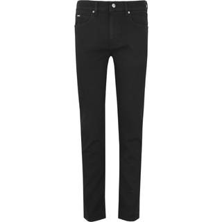 BOSS Black Herren Jeans schwarz Slim Fit