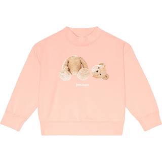 Palm Angels Kids Printed cotton sweatshirt - pink - Y 6