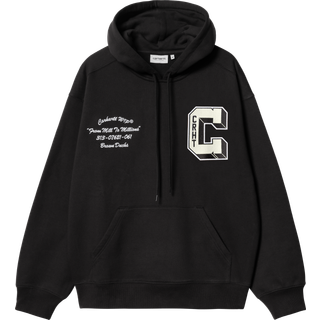 Sweatshirt Carhartt WIP Hooded Brown Ducks Sweat UNISEX Black S - Black - S