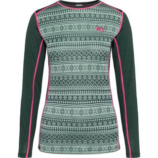 Kari Traa Women's Mina Long Sleeve Dark Green, S