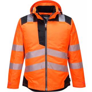 Vision Hi-Vis Vinterjakke - Orange/Sort (Størrelse: S)