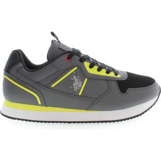 U.S. POLO ASSN. Gray Polyester Men Sneakers