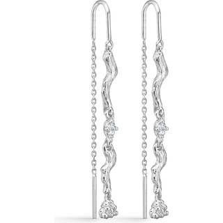 Studio Z - Tangled sølv ørehænger med zikonia sten - 7107849