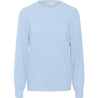 Kaffe KAnanna Pullover - Blå - Str M - Damer