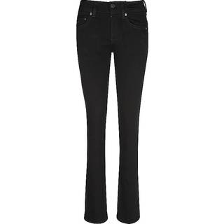 Midge Straight Jeans - Black - Women