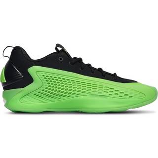 Anthony Edwards 1 Low Basketball sko - Lucid Lime / Aurora Ink / Core Black - 41 1/3