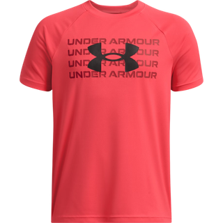 T-shirt Under Armour UA B TECH WM LOGO SS 1386819-713 Størrelse YMD