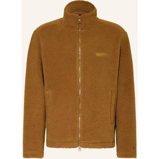 Textured Teddy Fleece Zip-Thru Sweatshirt
