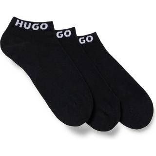 HUGO 3-pak ankelstrømper i sort