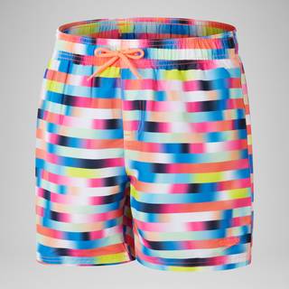 Boys' Digital Printed 15" Swim Short Red/Blue