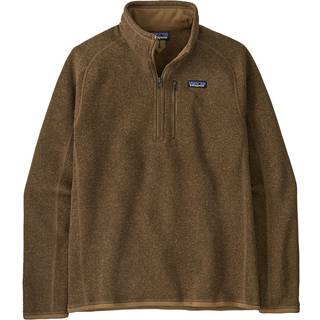 M's Better Sweater 1/4 Zip - Coriander Brown