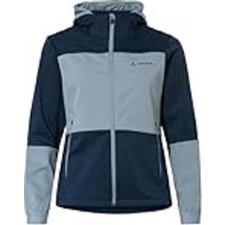 Vaude Women's Qimsa Hooded Softshell Jacket II Cykeljakke Damer størrelse 36 farve blå