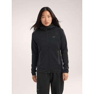Arc'teryx Women's Kyanite Hoody Fleecejakke Damer størrelse XXL farve sort