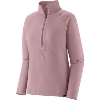 Patagonia Women's Cap Midweight Zip Neck Syntetisk undertøj Damer størrelse L farve blå