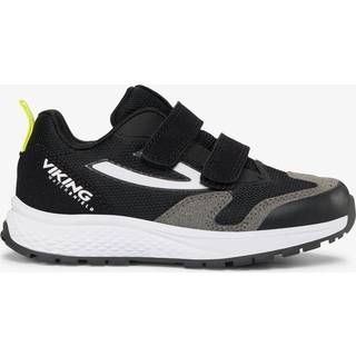 Viking Footwear Kids' Century Waterproof 2v Black/Lime, 26