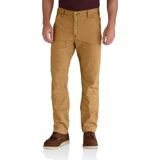 Carhartt Mens Rugged Flex Rigby Double Front Pant Hickory 34W X 32L