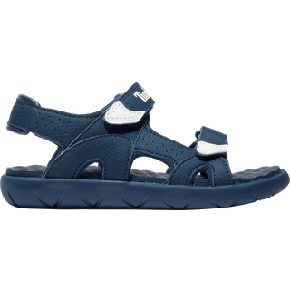 Timberland Kids' Perkins Row 2-Strap Sandal Navy, Black Iris, 31