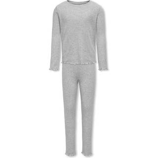 KIDS ONLY pyjamassæt i grå til piger