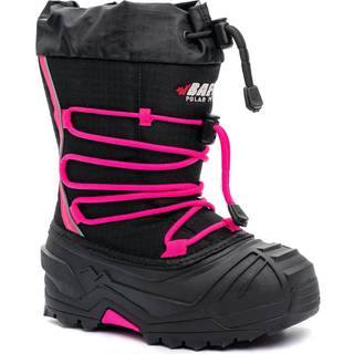 Baffin Kids' Snogoose Black/Pink, Sort/Rosa, 28