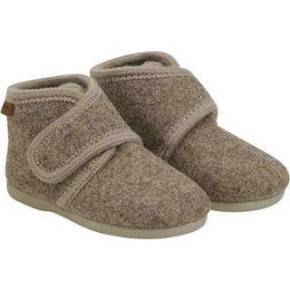 En Fant Børne Hjemmesko i uld - Walnut Melange - 30