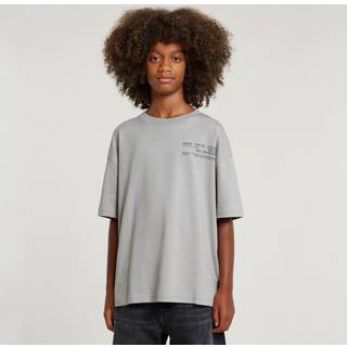 Boys T-Shirt Boxy - Grey - boys