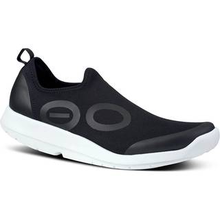 OOFOS Men's Oomg Sport Low Shoe White/Black, 44