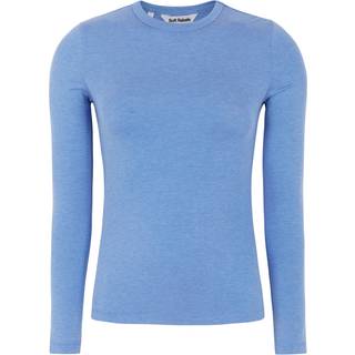 Soft Rebels Roman O-Neck Azurine Blå-XS