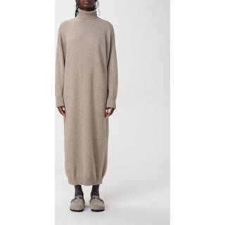 Brunello Cucinelli Cashmere midi dress - brown - S