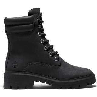 Timberland Women's Cortina Valley Mid Lace Up Waterproof Boot Fritidsstøvler Damer størrelse 6,5 farve sort