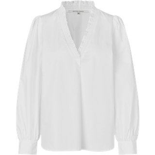 Calico Bluse, White, S