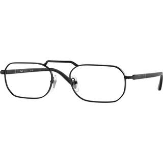 Persol Unisex PO1020V 1078 Optiske stel Metal Sort Transparent Firkantet Normal