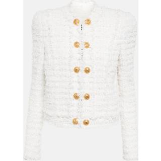 Balmain Tweed jacket - white - XXXL