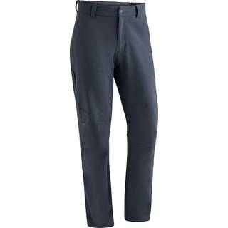 maier sports Herren Funktionshose grau Mikrofaser/Funktion unifarben